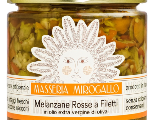 Melanzane rosse a filetti